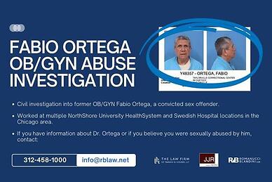 Investigation into convicted sex offender OB/GYN Dr. Fabio Ortega