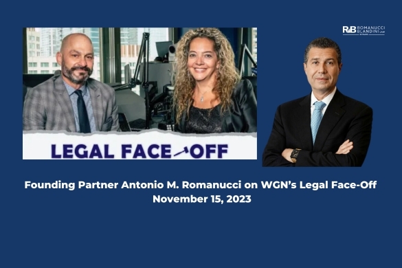 Founding Partner Antonio M. Romanucci talks about child gun injury survivors with WGN's Legal Face-Off