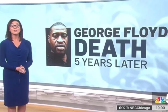 NBC5: Chicago groups hold rally honoring George Floyd, protesting Trump administration