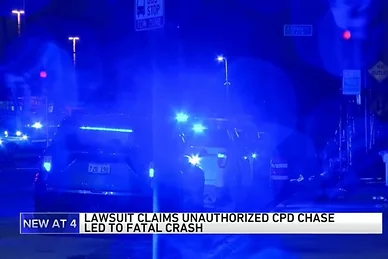 WGN: City, officers face lawsuit in deadly police chase