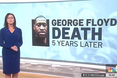 NBC5: Chicago groups hold rally honoring George Floyd, protesting Trump administration