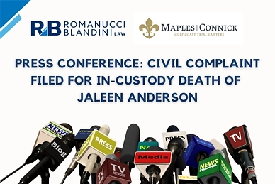 Press Conference: Civil Complaint Filed for In-Custody Death of Jaleen Anderson