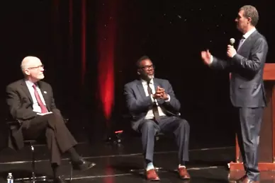 Founding Partner Antonio M. Romanucci moderates run-off mayoral forum