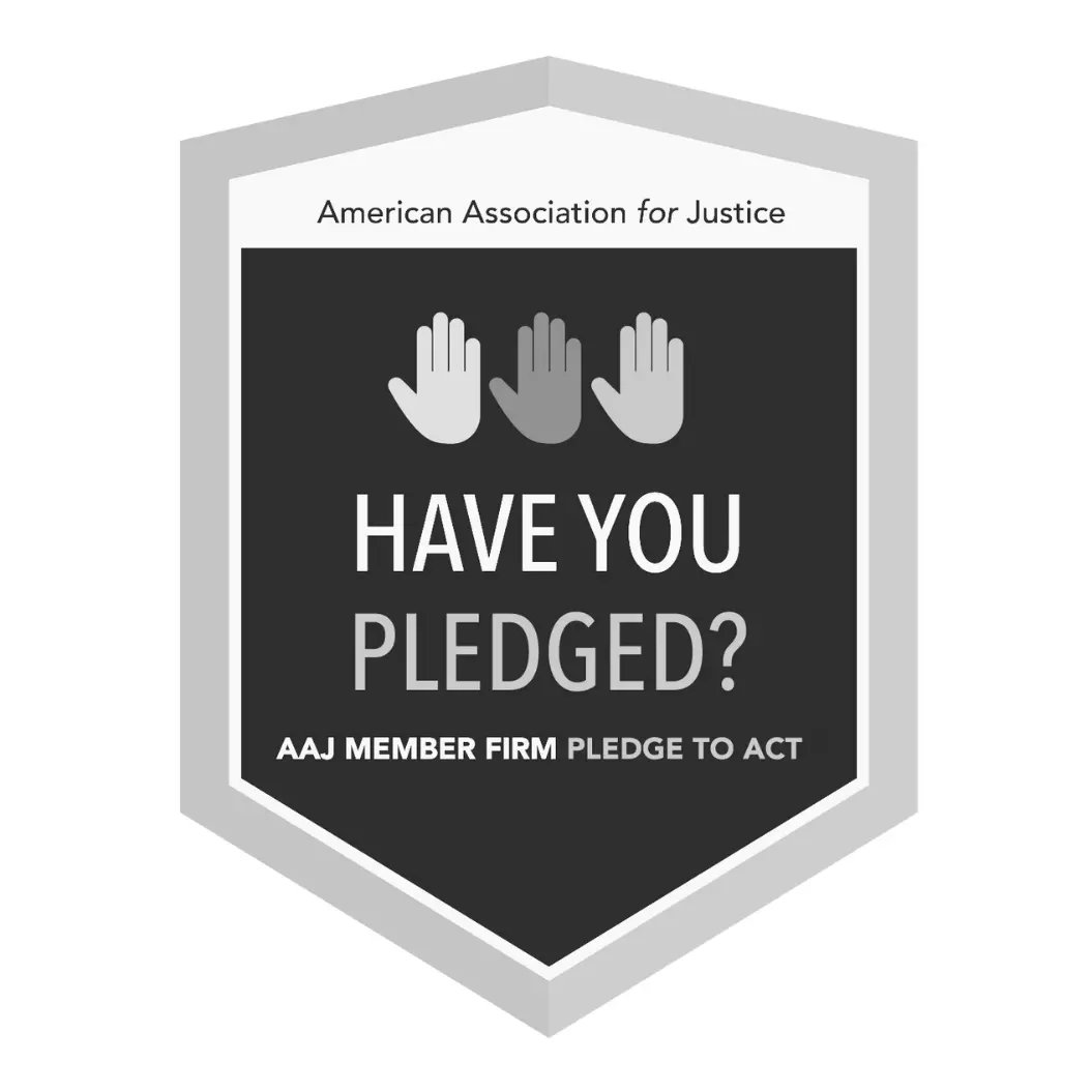 AAJ Pledge to Act Badge