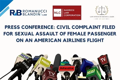Press Conference: Lawsuit Filed for Sexual Assault of Female Passenger on an American Airlines Flight