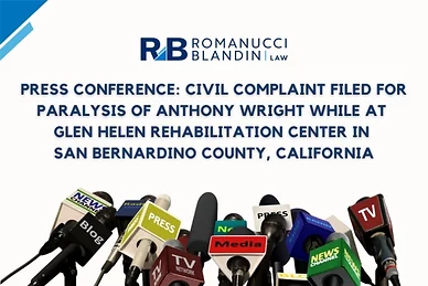 Press Conference: Lawsuit Filed for Paralysis of Anthony Wright While at Glen Helen Rehabilitation Center